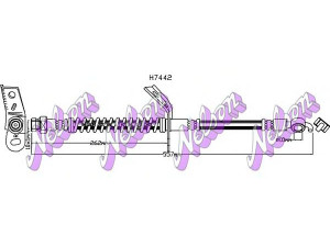 Brovex-Nelson H7442 stabdžių žarnelė 
 Stabdžių sistema -> Stabdžių žarnelės
587322L000