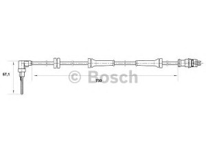 BOSCH 0 265 007 070 jutiklis, rato greitis 
 Elektros įranga -> Jutikliai
46531419