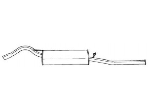 AKS DASIS SG42601 galinis duslintuvas 
 Išmetimo sistema -> Duslintuvas
7590653