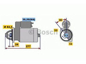 BOSCH 0 001 218 142 starteris