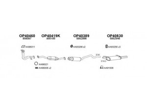VENEPORTE 770109 išmetimo sistema