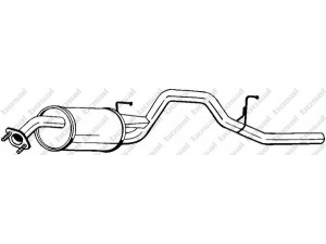 BOSAL 281-087 galinis duslintuvas 
 Išmetimo sistema -> Duslintuvas
18030-S2H-E00, 18030-S2H-E01, 18030-S2H-E02