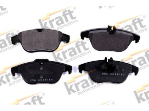 KRAFT AUTOMOTIVE 6011016 stabdžių trinkelių rinkinys, diskinis stabdys 
 Techninės priežiūros dalys -> Papildomas remontas
005 420 07 20, 005 420 42 20, 005 420 43 20