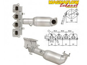 MAGNAFLOW 83420 katalizatoriaus keitiklis 
 Išmetimo sistema -> Katalizatoriaus keitiklis
2851023450