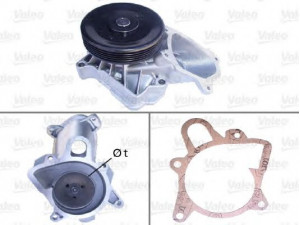 VALEO 506710 vandens siurblys 
 Aušinimo sistema -> Vandens siurblys/tarpiklis -> Vandens siurblys
11517791833, PEB102440, PEB102470