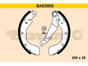 BARUM BAE5005 stabdžių trinkelių komplektas 
 Techninės priežiūros dalys -> Papildomas remontas
16 05 811, 16 05 952, 90421796