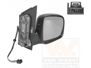 VAN WEZEL 5867808 išorinis veidrodėlis 
 Kėbulas -> Langai/veidrodėliai -> Veidrodėlis
2K1857508A, 2K1857508A9B9, 2K1857508K9B9