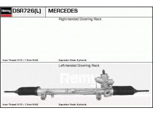 DELCO REMY DSR726L vairo pavara 
 Vairavimas -> Vairo pavara/siurblys