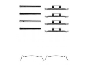 MINTEX MBA957 priedų komplektas, diskinių stabdžių trinkelės