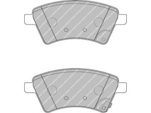 FERODO FSL1875 stabdžių trinkelių rinkinys, diskinis stabdys 
 Techninės priežiūros dalys -> Papildomas remontas
71742853, 71750033, 5581079J00
