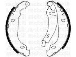 METELLI 53-0345Y stabdžių trinkelių komplektas 
 Techninės priežiūros dalys -> Papildomas remontas