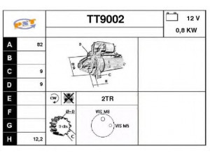 SNRA TT9002 starteris