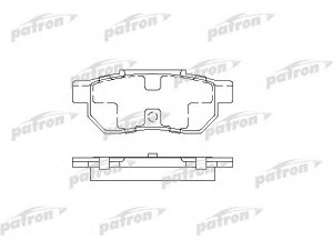 PATRON PBP472 stabdžių trinkelių rinkinys, diskinis stabdys 
 Techninės priežiūros dalys -> Papildomas remontas
43022SE0500, 43022SE0930, 43022SE0931