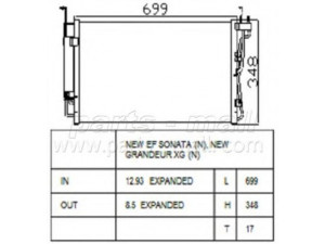 PARTS-MALL PXNCA-070 kondensatorius, oro kondicionierius 
 Oro kondicionavimas -> Kondensatorius
9760638004