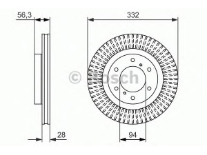 BOSCH 0 986 479 782 stabdžių diskas 
 Dviratė transporto priemonės -> Stabdžių sistema -> Stabdžių diskai / priedai
4615A038