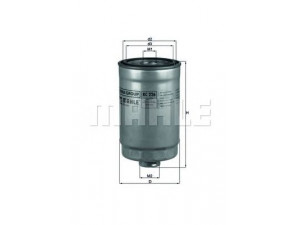 KNECHT KC 226 kuro filtras 
 Filtrai -> Kuro filtras
319111H900, 319222E900, 319223A810