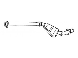 WALKER 17690 vidurinis duslintuvas