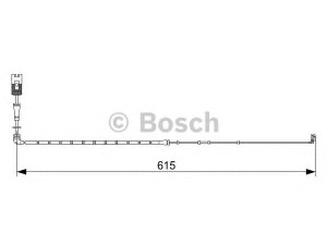 BOSCH 1 987 473 056 įspėjimo kontaktas, stabdžių trinkelių susidėvėjimas 
 Stabdžių sistema -> Susidėvėjimo indikatorius, stabdžių trinkelės
SEM 5000 50, SEM 5000 50