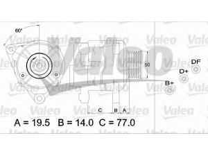 VALEO 437389 kintamosios srovės generatorius 
 Elektros įranga -> Kint. sr. generatorius/dalys -> Kintamosios srovės generatorius
1025547, 1032333, 1036244, 1135454