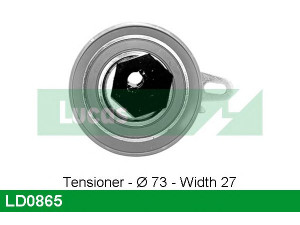 LUCAS ENGINE DRIVE LD0865 įtempiklio skriemulys, paskirstymo diržas
074109243C, 074109243H