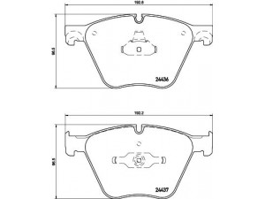 HELLA PAGID 8DB 355 020-121 stabdžių trinkelių rinkinys, diskinis stabdys 
 Techninės priežiūros dalys -> Papildomas remontas
34114065325, 34116775326, 34116783554