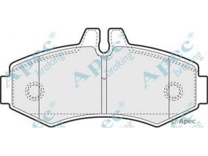 APEC braking PAD1074 stabdžių trinkelių rinkinys, diskinis stabdys 
 Techninės priežiūros dalys -> Papildomas remontas
0004214110, 0034200120, 0034205420