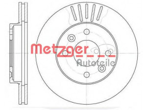 METZGER 6080.10 stabdžių diskas 
 Stabdžių sistema -> Diskinis stabdys -> Stabdžių diskas
40206-00Q0D, 40206-00QAJ, 7700 756 572
