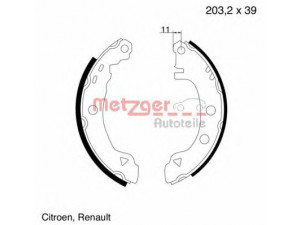 METZGER MG 425 stabdžių trinkelių komplektas 
 Techninės priežiūros dalys -> Papildomas remontas
95659661, 7701 202 543, 7701 202 919