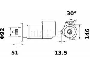 MAHLE ORIGINAL MS 471 starteris 
 Elektros įranga -> Starterio sistema -> Starteris
4784745, 42498148