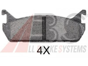 A.B.S. 36723 OE stabdžių trinkelių rinkinys, diskinis stabdys 
 Techninės priežiūros dalys -> Papildomas remontas
04492-87101, 04492-87102, 0449287101000