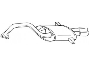 AKS DASIS SG37619 galinis duslintuvas