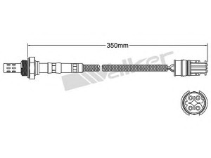 WALKER PRODUCTS 250-24611 lambda jutiklis 
 Išmetimo sistema -> Jutiklis/zondas
11 78 1 247 406, 11 78 1 742 050