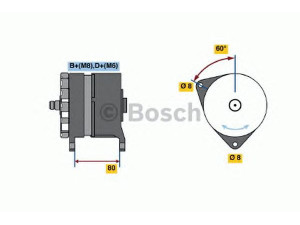 BOSCH 0 120 469 878 kintamosios srovės generatorius 
 Elektros įranga -> Kint. sr. generatorius/dalys -> Kintamosios srovės generatorius
