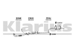 KLARIUS 700039U išmetimo sistema