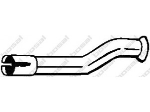 BOSAL 750-537 remonto vamzdis, katalizatorius 
 Išmetimo sistema -> Išmetimo vamzdžiai