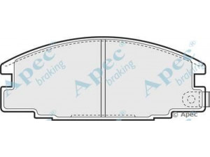 APEC braking PAD653 stabdžių trinkelių rinkinys, diskinis stabdys 
 Techninės priežiūros dalys -> Papildomas remontas
8943357870, 8943357871, 8943881980