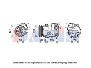 AKS DASIS 852688N kompresorius, oro kondicionierius 
 Oro kondicionavimas -> Kompresorius/dalys
13346494, 13414019, 1618401, 1618494
