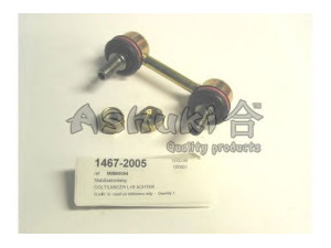 ASHUKI 1467-2005 šarnyro stabilizatorius 
 Ašies montavimas/vairavimo mechanizmas/ratai -> Stabilizatorius/fiksatoriai -> Savaime išsilyginanti atrama
106-05-599/ASHIKA, 260215/ABS, 32-16 060 0002/MEYLE