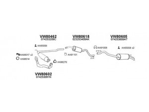 VENEPORTE 800584 išmetimo sistema 
 Išmetimo sistema -> Išmetimo sistema, visa