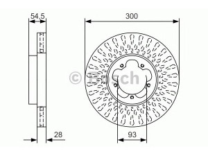 BOSCH 0 986 479 B11 stabdžių diskas 
 Stabdžių sistema -> Diskinis stabdys -> Stabdžių diskas
1385387, 6C161125AA