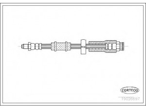 CORTECO 19026697 stabdžių žarnelė 
 Stabdžių sistema -> Stabdžių žarnelės
480696, 1325030080, 480696