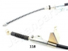 JAPANPARTS BC-118 trosas, stovėjimo stabdys 
 Stabdžių sistema -> Valdymo svirtys/trosai
365310X800