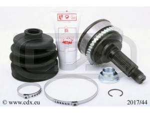 CDX 2017/44 jungčių komplektas, kardaninis velenas 
 Ratų pavara -> Sujungimai/komplektas
GD3822510A, GD4022510A, GD402550XC