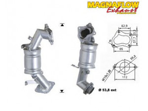 MAGNAFLOW 78020D katalizatoriaus keitiklis 
 Išmetimo sistema -> Katalizatoriaus keitiklis
2505127050