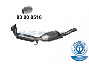 HJS 96 11 4080 katalizatoriaus keitiklis 
 Išmetimo sistema -> Katalizatoriaus keitiklis
1J0.254.500 JX, 1J0.254.503 X, 1J0.254.506 JX