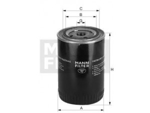 MANN-FILTER W 950/1 alyvos filtras
1825 90, 5000 856, 5000 857, 5000 858