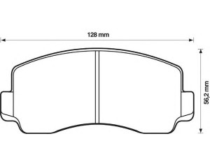BENDIX 572299B stabdžių trinkelių rinkinys, diskinis stabdys 
 Techninės priežiūros dalys -> Papildomas remontas
MB407216, MB407216, MB058916, MB082439