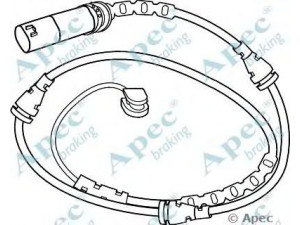 APEC braking WIR5266 susidėvėjimo indikatorius, stabdžių trinkelė 
 Stabdžių sistema -> Susidėvėjimo indikatorius, stabdžių trinkelės
34356792568