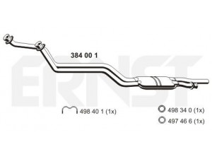 ERNST 384001 priekinis duslintuvas
124 490 86 19