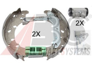 A.B.S. 111428 stabdžių trinkelių komplektas 
 Techninės priežiūros dalys -> Papildomas remontas